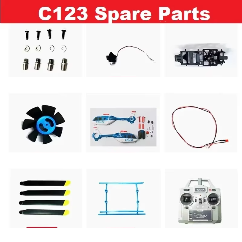 Spare Parts List For RC ERA C1 - огляд і ціна Rc Helicopter Blade